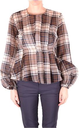 Alysi Blouse - Dames - Blouses - Beige - XS - Overhemden