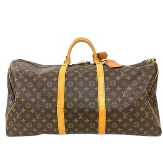 Louis Vuitton Pre-owned Weekend Bags, female, Brown, Size: ONE SIZE Pre-owned Boston Bag