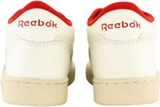 Reebok Club C Mid II Vintage Chalk / Alabaster / Flash Red GY9690-WHT Mens