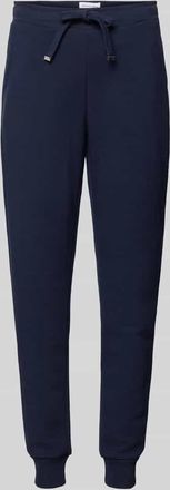 Christian Berg Sweatpants mit elastischem Bund in Dunkelblau, Gr&ouml;&szlig;e XXL