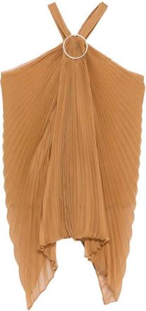Max Mara Mxevalzer ring geplooide top
