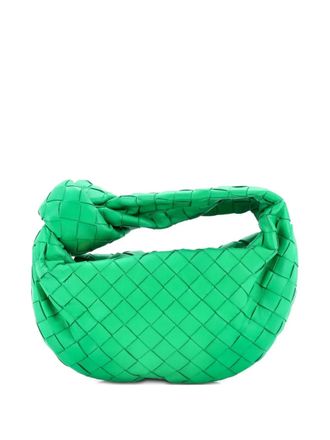Bottega Veneta BV Jodie Intrecciato Nappa Mini hobo bag - women - Calf Leather - One Size - Green