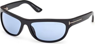 Tom Ford FT1363 ANDERS-02 01V Mens Sunglasses Black Size 62