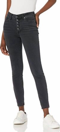 Paige Hoxton Skinny Jeans In Evening Willow Distressed