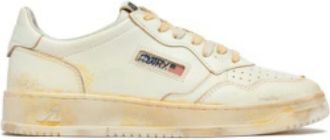 Autry Sneakers, male, White, 10 UK, Super Vintage Low Trainers