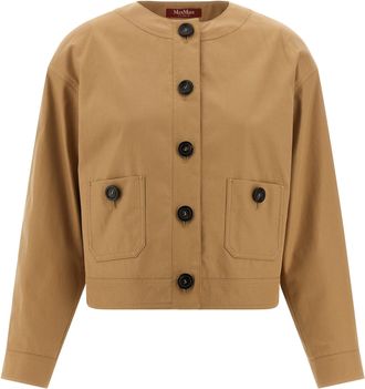 Max Mara Biavo Puffer Jackets Beige