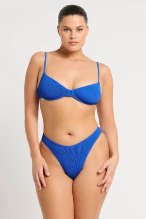 Bond-Eye Gracie Balconette Top In Cobalt