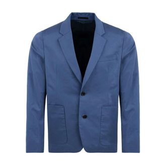 Paul Smith Blazers, male, Blue, Size: XL Blue Buggy Lined Blazer