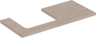 Keramag Placa De Lavabo Geberit One, Recortable A La Izquierda, Para