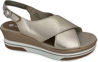 Remonte Womens Sabine Sandal In Metallic