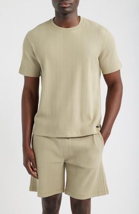 BOSS Structure T-Shirt in Light/pastel Green at Nordstrom, Size Xx-Large
