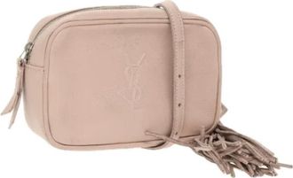 Saint Laurent Pre-owned Leather crossbody-bags - Dames - Vintage Schoudertas - Roze - ONE Size - Leer - Vintage
