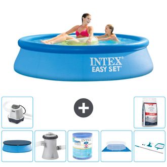 Intex Piscina Easy Set Redonda - 244x61 Cm - 7-piezas S30413