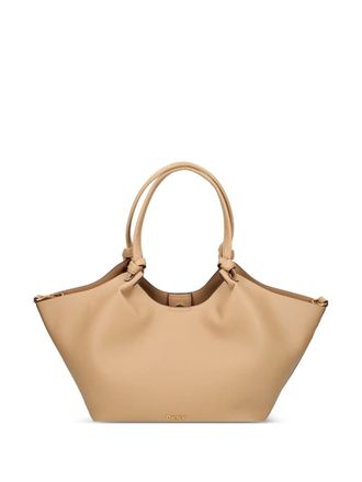 DKNY medium Paula tote bag - women - Polyurethane - OS - Brown