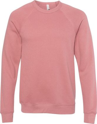 Bella + Canvas Sponge Fleece Raglan Crewneck Sweatshirt