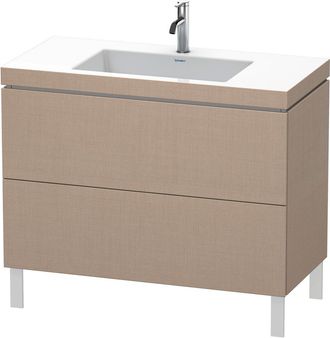 Duravit Duravit L-cube C-conjunto Vertical, 2 Cajones, Sin Rebosadero, 1