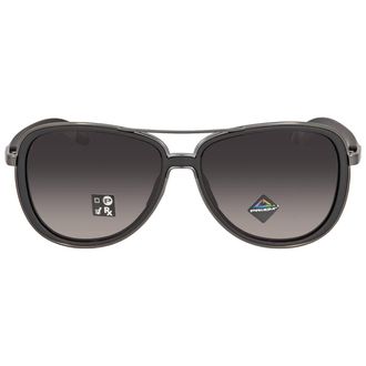 Oakley Split Time Prizm Grey Gradient Pilot Ladies Sunglasses OO4129 412917 58