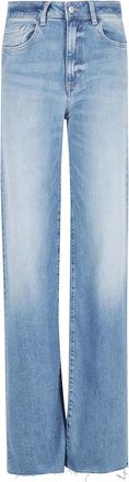 Icon Denim Los Angeles Joia Jeans - Dames - Regular Fit Jeans - Blauw - W26 - Denim - Jeans