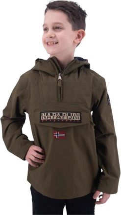 Napapijri Kids Sweatshirts, male, Green, 14 Y, sweatshirt