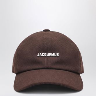 Jacquemus Gadjo baseball cap brown