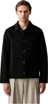 Marc O'Polo Hombre, Chaquetas, Negro, Talla: M