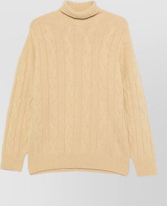 Alysi cashmere wool relaxed-fit crewneck sweater