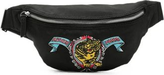 Kenzo Embroidered Tiger Bum Bag - male - Kenzo - Bum Bags - Black - ONE SIZE - Bags
