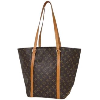 Louis Vuitton Pre-owned Tote Bags, female, Brown, Size: ONE SIZE Pre-owned Sac Shopping Tote
