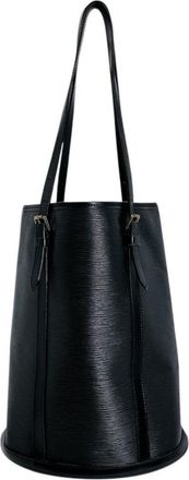 Louis Vuitton Black Epi Leather Shoulder Bag Tote Bag (Pre-Owned)