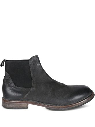 Moma leather chelsea boots - Black
