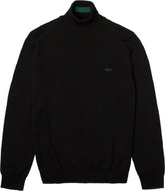 Lacoste Zwarte Sweatshirt voor Mannen Aw 23 - Heren - Coltruien - Zwart - L - Truien & Vesten