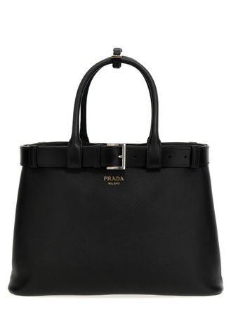 Prada Black belted large Handbag