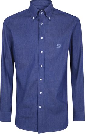 Etro Shirt Classic Blue