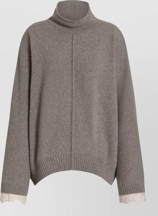 Alberta Ferretti cashmere turtleneck sweater