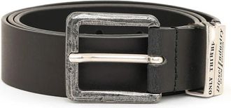 Diesel B-Guarantee-A Riem - Heren - Riemen - Zwart - 100 CM - Leer - Accessoires