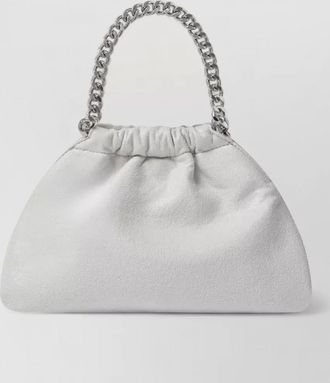 Stella McCartney falabella ruched mini tote shoulder bag