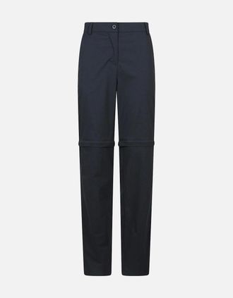 Mountain Warehouse Womens Mountain Warehouse Womens/Ladies Delta Stretch Zip-Off Trousers - Black - Size: 16/32in