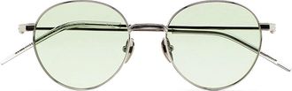 Kaleos Turcatti Titanium C4 Mens Sunglasses Silver Size 51