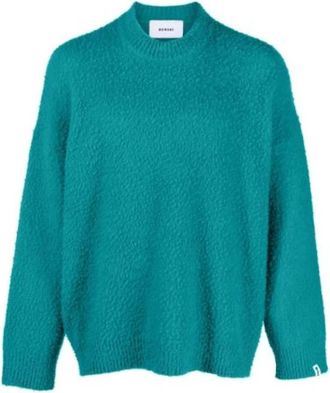 BONSAI Ocean Depths Gebreid Gilet - Heren - Ronde hals truien - Blauw - S - Truien & Vesten