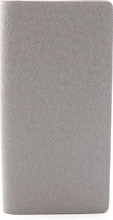 Louis Vuitton Gray Taiga Leather Leather Long Wallet (Bi-Fold) (Pre-Owned)