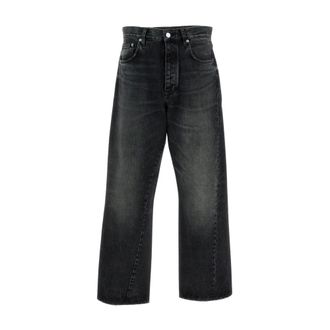 Sunflower Wide Jeans, male, Black, Size: W30 Wide Jeans