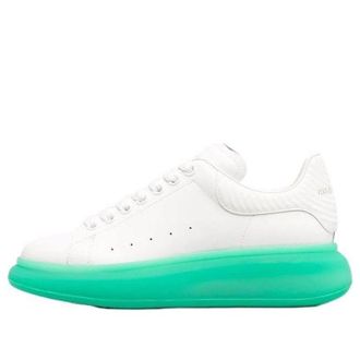 Alexander McQueen Oversized Sneakers White Green 682397WIB949487