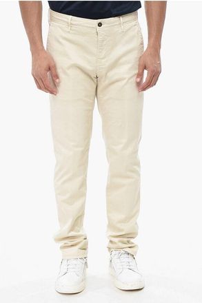 Incotex SLOWEAR SLACKS Slim Fit Stretch Cotton Chino Pants size 33