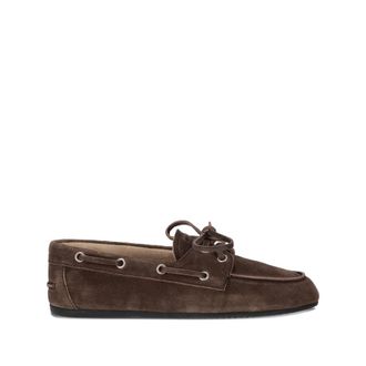 Miu Miu Tie-detail Suede Loafers
