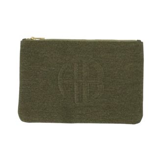 Anine Bing Clutches, female, Green, Size: ONE SIZE Lili Pouch
