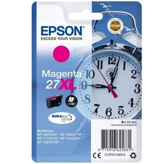 Epson &divide; Tinta Original Epson T2713 Xl Magenta C13t27134022 10.4ml - Con Alarma