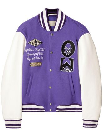 Off-white Time bomberjack - Paars