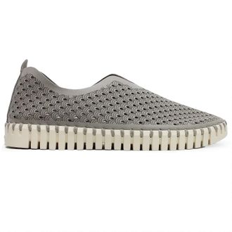 Ilse Jacobsen Tulip 3275 Textile Womens Slip On Shoes - Atmosphere - Size:UK 4