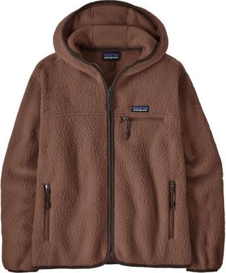 Patagonia Retro Pile Hoody Fleecejacke f&uuml;r Damen | braun