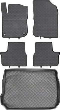 OEM Juego De Alfombrillas De Goma Para Peugeot 2008 I Crossover (2013-2019) - Alfombrilla Para Maletero